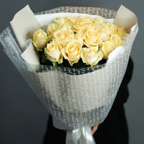 Букет из 19 роз Аваланж (70 см) в Дедовске