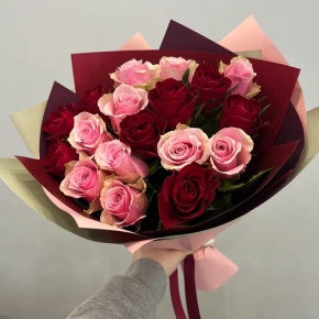 Букет "Вечность" из 17 роз кения (40 см) в Дедовске