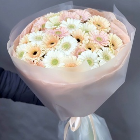 Букет "Гера" из 25 гербер в Дедовске