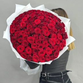 Букет 101 красная роза (60 см) в Дедовске