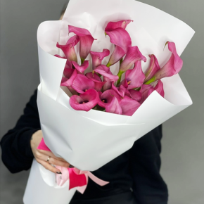 Монобукет из 21 каллы в Дедовске