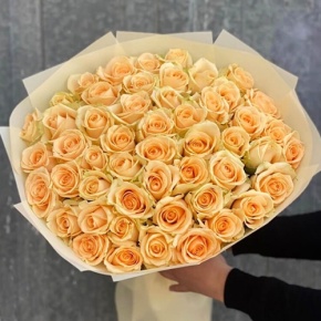 Букет из 51 розы Аваланж (60 см) в Дедовске