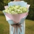 Букет из 31 белой эустомы в Дедовске Букет из 31 белой эустомы в Дедовске