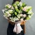 Букет из лилий, пионовидных кустовых роз Мэнсфилд Парк и эустом (50 см) в Дедовске Букет из лилий, пионовидных кустовых роз Мэнсфилд Парк и эустом (50 см) в Дедовске