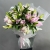 Букет из 11 ароматных пионовидных лилий в Дедовске Букет из 11 ароматных пионовидных лилий в Дедовске
