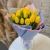 Букет из 15 жёлтых тюльпанов в Дедовске Букет из 15 жёлтых тюльпанов в Дедовске